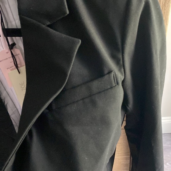 Rachel Zoe cropped black blazer - Picture 5 of 5